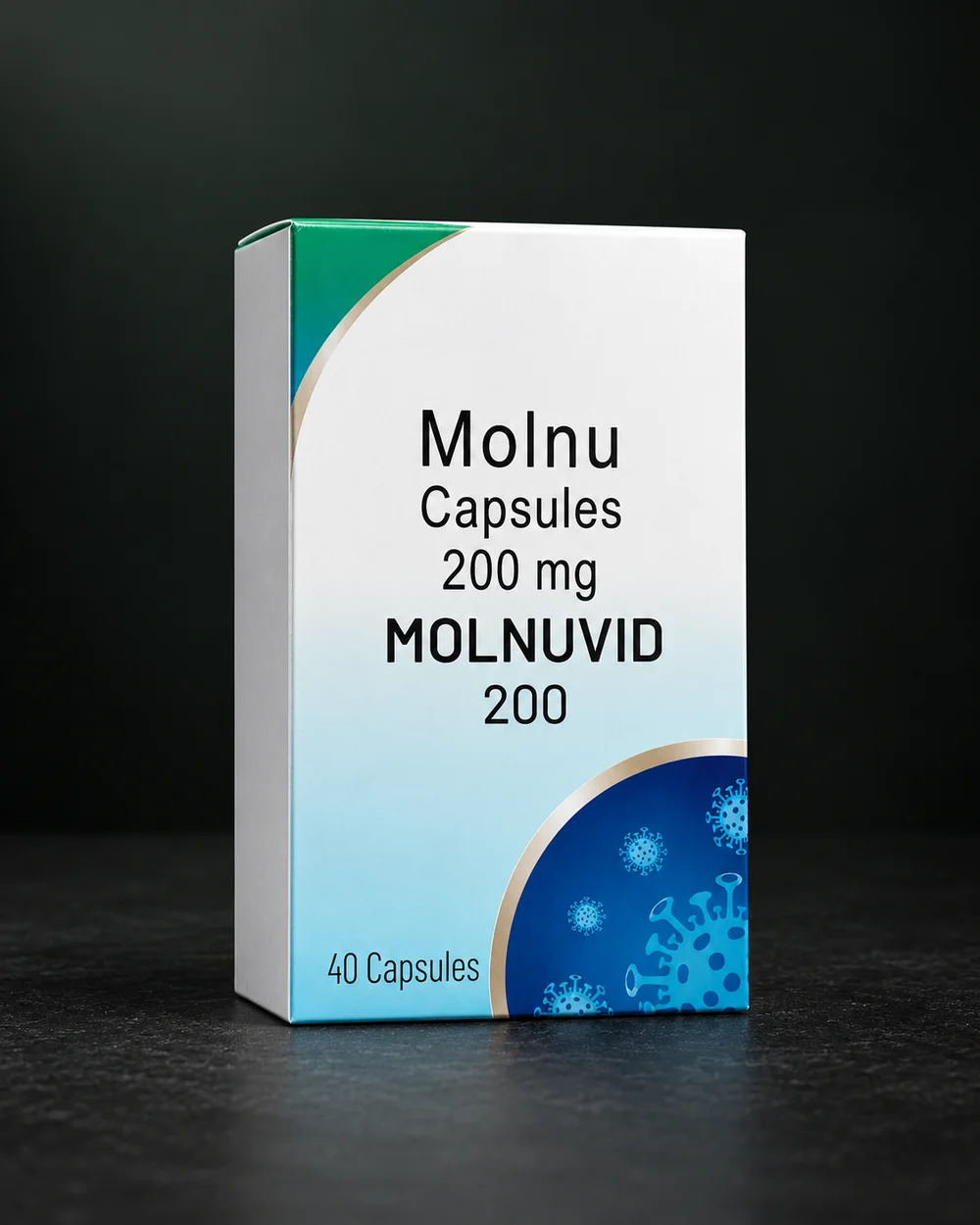 Molnu 200 mg 產品包裝